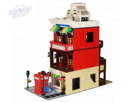 Klocki SERIA Świat-architektura stylu SKLEP NAROŻNY Londyn 2347ele ZA5748