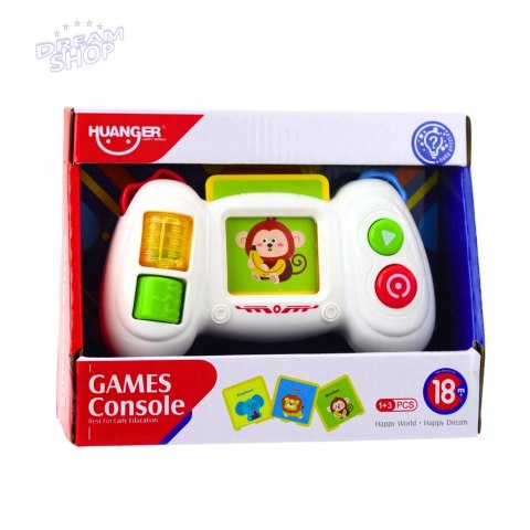 Konsola Pad Interaktywny Edukacyjny Z Kartami Światła Dźwięki