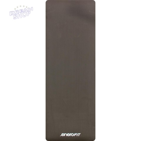 MATA FITNESS NBR ANTYPOŚLIZGOWA 183x61x1.5CM CZARNA ENERO FIT
