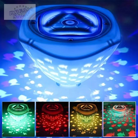 Pływająca lampa LED projektor podwodny do basenu wanny spa SL-012