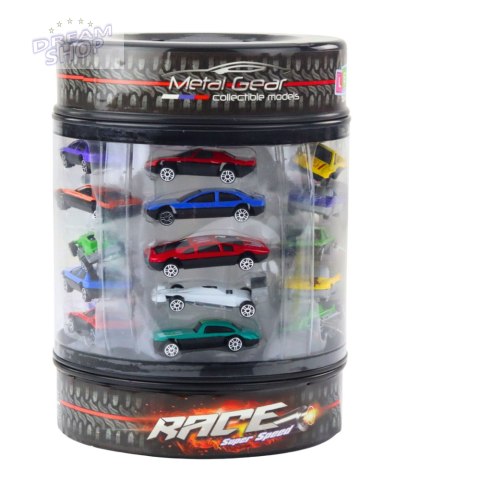 Zestaw Resoraków W Tubie Autka Klasyczne Sportowe 1:64