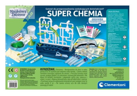 Clementoni Naukowa zabawa. Super chemia 50805