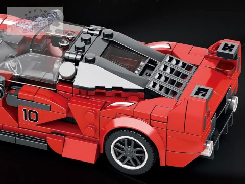 Klocki techniczne Supersportowe auto CZERWONY KABRIOLET 360-ele ZA5786