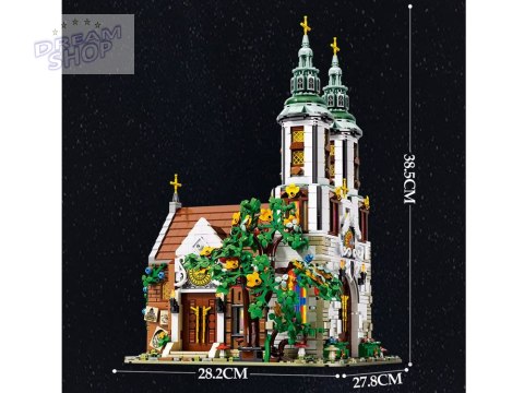 Klocki techniczne Świecący Kościół Św. Andrzeja w Krakowie 3087-ele ZA5804