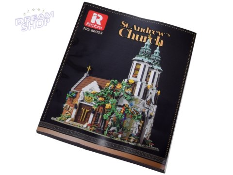 Klocki techniczne Świecący Kościół Św. Andrzeja w Krakowie 3087-ele ZA5804