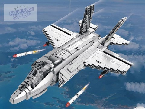 Klocki techniczne amerykański myśliwiec F-35 Lighting II 1600ele ZA5799