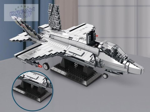 Klocki techniczne amerykański myśliwiec F-35 Lighting II 1600ele ZA5799
