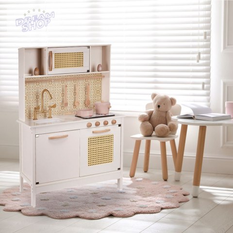 Kuchnia drewniana MDF dla dzieci RETRO +akcesoria BOHO