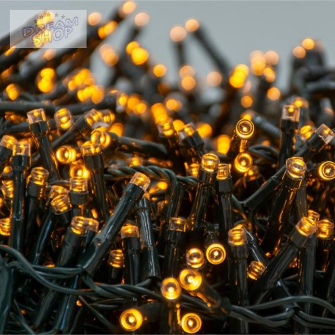 LAMPKI CHOINKOWE ŁAŃCUCH ŚWIETLNY 1000 LED TIMER CIEPŁY BIAŁY LUCA