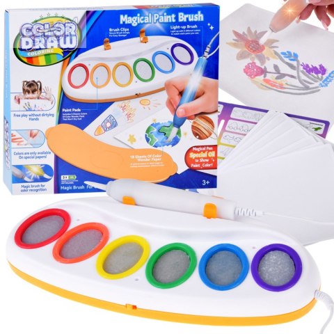 Magiczny pędzel wodny Color Draw LED - zestaw do malowania światłem ZA5770