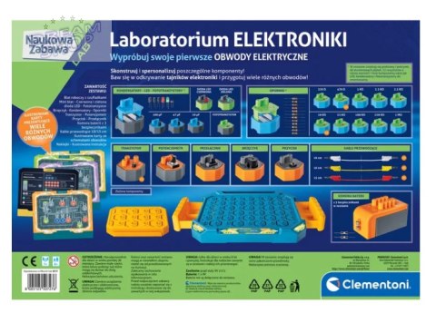 Naukowa Zabawa Laboratorium Elektroniki Clementoni 50727