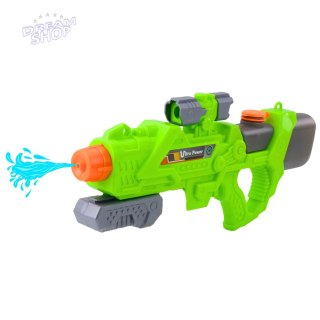 Pistolet Na Wodę Pompowany Mechanicznie 550ml Zielony