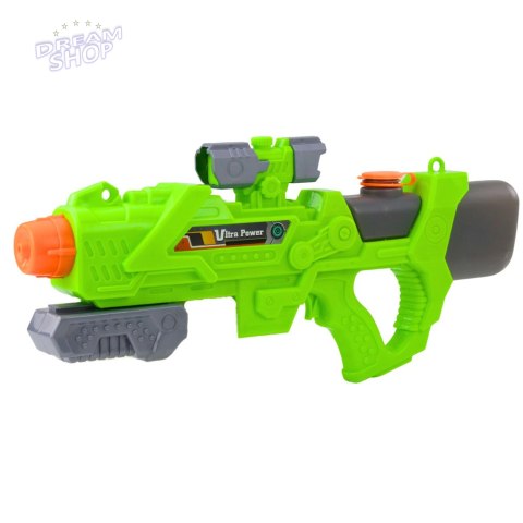 Pistolet Na Wodę Pompowany Mechanicznie 550ml Zielony