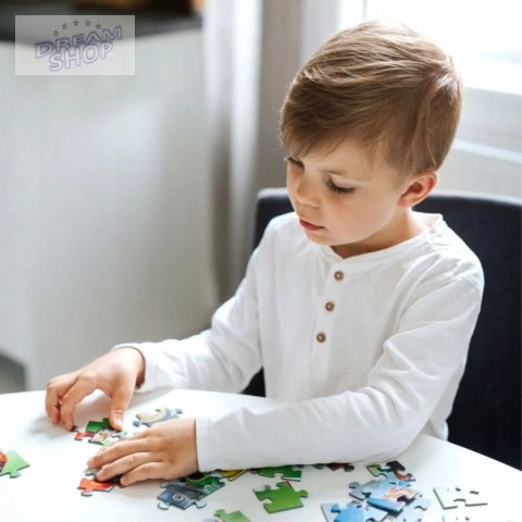 Puzzle Gabby i kocie przygody, Koci Domek Gabi 60 elementów Trefl 17415