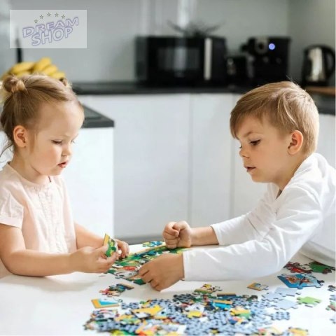 Puzzle Przyjaźń w kocim domku Gabi 100 elementów Trefl 16515