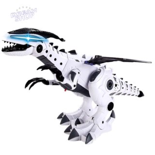 Robot Dinozaur Ze Skrzydłami Na Baterie Porusza Się Światła Dźwięki