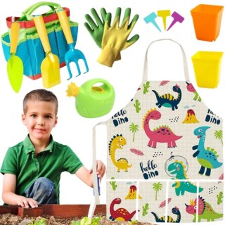 WOOPIE Zestaw Małego Ogrodnika 15el. Dinozaury