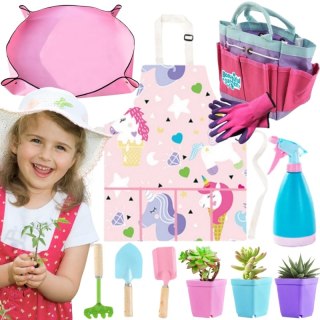 WOOPIE Zestaw Małego Ogrodnika 18 el. Jednorożec