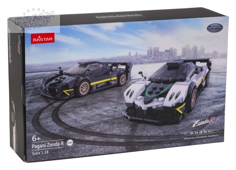Autko 1:28 Pagani Zonda R Klocki Biały RASTAR