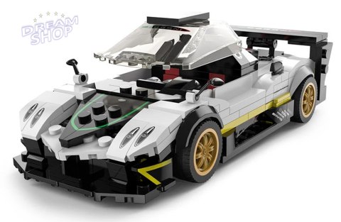Autko 1:28 Pagani Zonda R Klocki Biały RASTAR