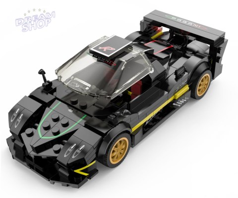 Autko 1:28 Pagani Zonda R Klocki Czarny RASTAR