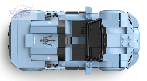 Autko 1:30 Maserati MC20 Klocki Niebieski RASTAR