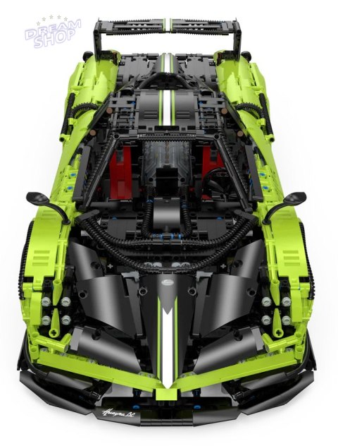 Autko 1:8 Pagani Huayra BC Klocki Zielony RASTAR
