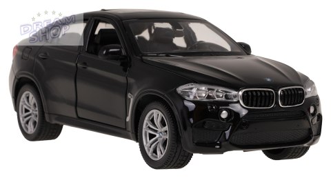 Autko Metalowe 1:24 BMW X6M Czarny RASTAR