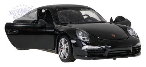 Autko Metalowe 1:24 Porsche 911 Czarne RASTAR