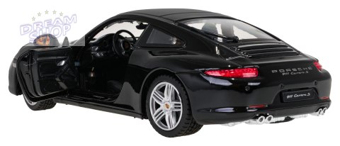 Autko Metalowe 1:24 Porsche 911 Czarne RASTAR