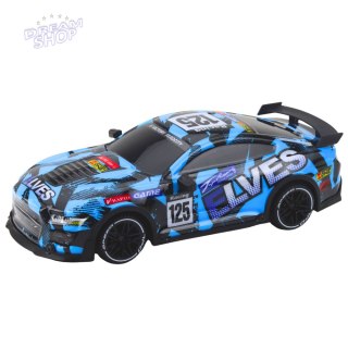 Autko Sportowe Zdalnie Sterowane RC Niebieskie