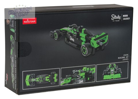 Bolid 1:24 Stake F1 Team KICK Sauber C44 Klocki Zielony RASTAR