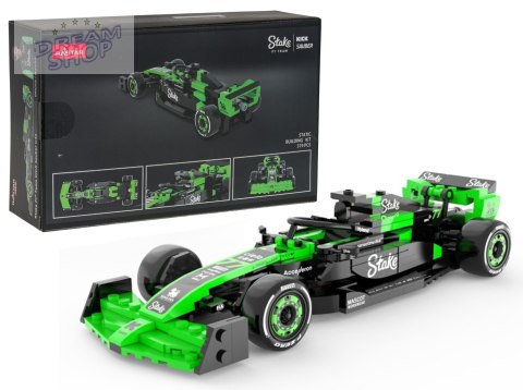 Bolid 1:24 Stake F1 Team KICK Sauber C44 Klocki Zielony RASTAR