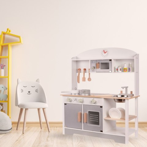 Duża Kuchnia drewniana dla dzieci kredens