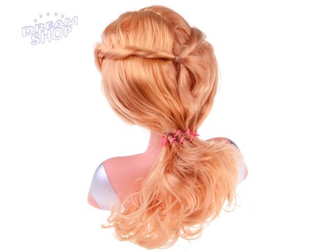 Głowa do czesania 20 cm LALKA BLONDYNKA z akcesoriami fryzjerskimi ZA5837