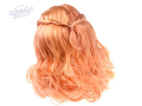 Głowa do czesania 20 cm LALKA BLONDYNKA z akcesoriami fryzjerskimi ZA5837