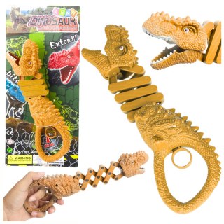 Gryzący Dinozaur Chwytak Pistolet Brązowy