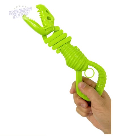 Gryzący Szkielet Dinozaur Chwytak Pistolet Zielony