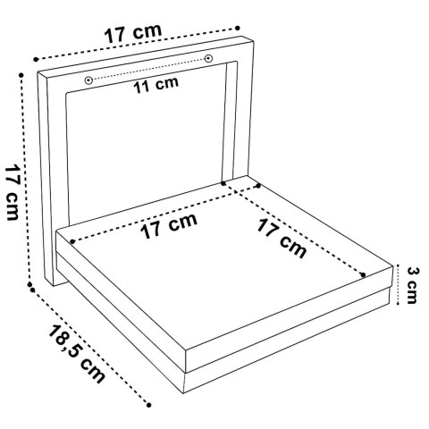 Kwietnik wiszący TORGET BIAŁY MARMUR
