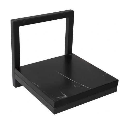 Kwietnik wiszący TORGET CZARNY MARMUR