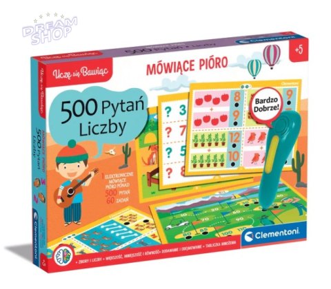 Mówiące Pióro 500 Pytań Liczby Uczę się Bawiąc Język Polski Clementoni 50783 Mówiące Pióro 500 Pytań Liczby Uczę się Bawiąc Język Polski Clementoni 50783