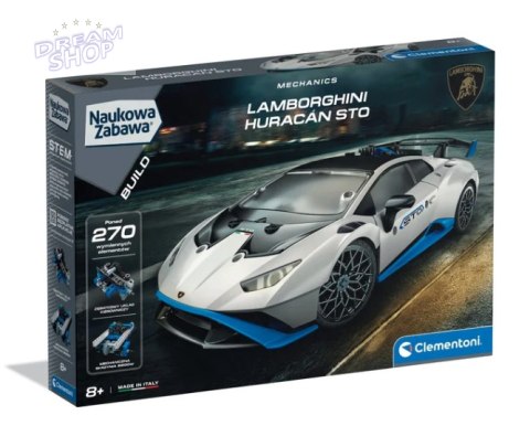 Naukowa Zabawa Klocki Laboratorium Mechaniki Lamborghini Huracan STO Język Polski Clementoni 50917 Naukowa Zabawa Klocki Laboratorium Mechaniki Lamborghini Huracan STO Język Polski Clementoni 50917