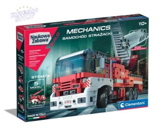 Naukowa Zabawa Klocki Laboratorium Mechaniki Samochód Strażacki Język Polski Clementoni 50728