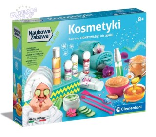 Naukowa Zabawa Laboratorium Kosmetyków Krem Sól do Kąpieli Kosmetyki Język Polski Clementoni 50891