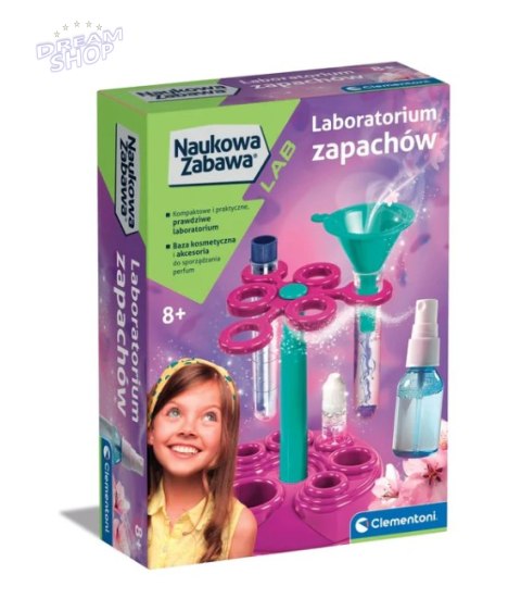 Naukowa Zabawa Zestaw Laboratorium Zapachów Perfumy Język Polski Clementoni 50867 Naukowa Zabawa Zestaw Laboratorium Zapachów Perfumy Język Polski Clementoni 50867