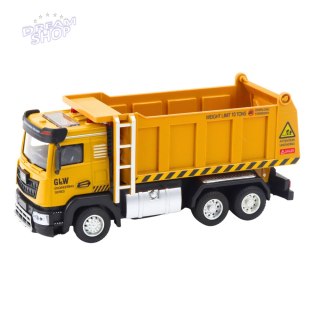 Samochód Budowlany Ciężarówka Wywrotka Żółta