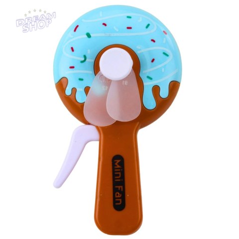 Wentylator Ręczny Mini Wiatraczek Pączek Donut Dla Dzieci 4 Wzory