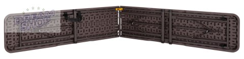 Zestaw cateringowy Woodland Brown stół + 2 ławki