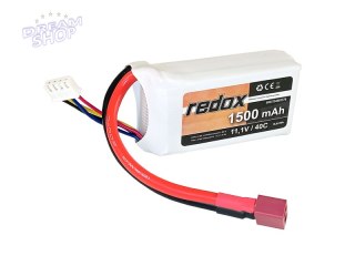 Akumulator Redox 1500 mAh 11,1V 40C - pakiet LiPo