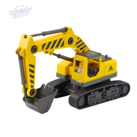 Ciężarówka Laweta Do Skręcania DIY Koparka Gąsienicowa Światła Dźwięki